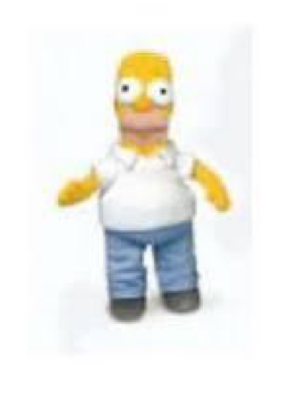 THE SIMPSONS - HOMER BEANBAG TOY - 2007 - COLLECTIBLE - APPLAUSE TOYS
